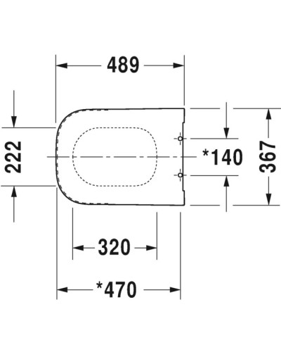 Сиденье для унитаза с микролифтом Duravit Happy D.2 0064690099