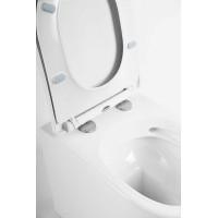 Сиденье для унитаза BelBagno Marino BB105SC Белое с Микролифтом