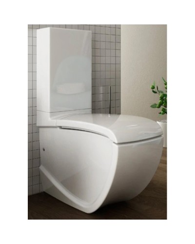 Сиденье для унитаза с микролифтом Artceram Hi-Line HIA001 01 71bi/cr