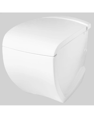 Сиденье для унитаза с микролифтом Artceram Hi-Line HIA001 01 71bi/cr