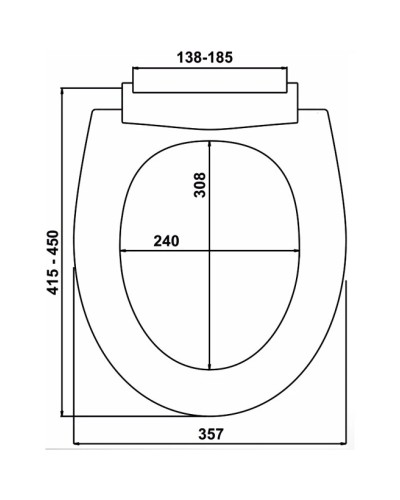 Сиденье для унитаза с микролифтом Cersanit Trento DS-TRENTO-PL