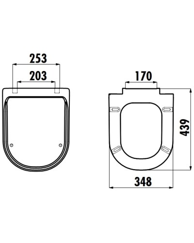 Сиденье для унитаза с микролифтом Antik KC0303.01.0400E