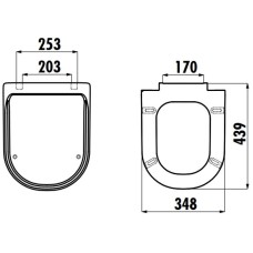 Сиденье для унитаза с микролифтом Creavit Antik KC0303.01.0600E