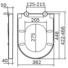 Сиденье для унитаза с микролифтом Am.Pm Spirit C707855WH