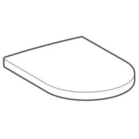 Сиденье для унитаза с микролифтом,верхнее крепление Geberit iCon 574130000
