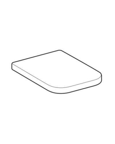 Сиденье для унитаза,верхнее крепление Geberit Renova Plan 572180000