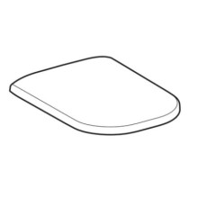 Сиденье для унитаза с микролифтом,верхнее крепление Geberit Smyle 500.236.01.1