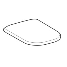 Сиденье для унитаза с микролифтом,верхнее крепление Geberit Smyle 500.236.01.1