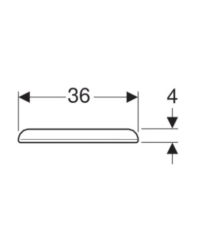 Сиденье для унитаза с микролифтом, верхнее крепление Geberit myDay 575410000