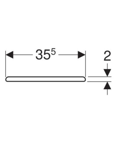 Сиденье для унитаза ,нижнее крепление Geberit Renova 572165000
