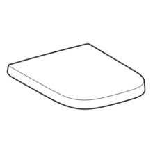 Сиденье для унитаза с микролифтом, верхнее крепление Geberit Renova Plan 500.692.01.1