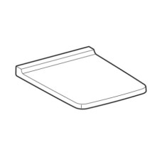 Сиденье для унитаза с микролифтом, верхнее крепление Geberit Xeno² 500.537.01.1