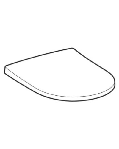 Сиденье для унитаза, верхнее крепление Geberit Acanto 500.604.01.2