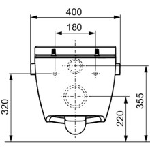 Сиденье для унитаза с микролифтом Tece TECEone 9700600