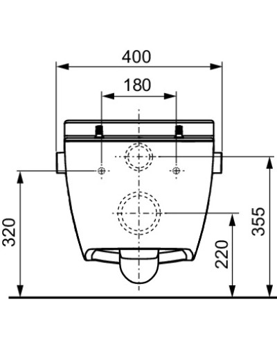 Сиденье для унитаза с микролифтом Tece TECEone 9700600