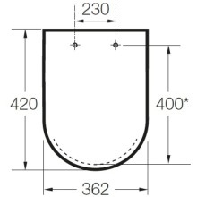 Сиденье для унитаза с микролифтом Roca Meridian 8012AC00B