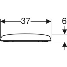 Сиденье для унитаза c микролифтом Geberit Renova 500.836.01.1