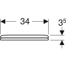 Сиденье для унитаза Geberit Bambini 573337000
