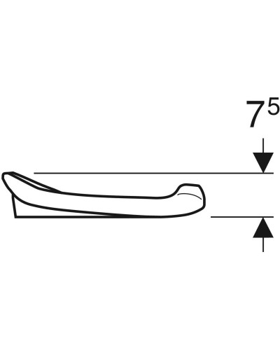 Сиденье для унитаза Geberit Bambini 573338000