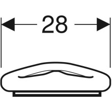 Сиденье для унитаза Geberit Bambini 573338000