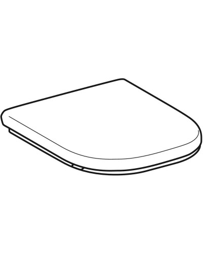 Сиденье для унитаза,нижнее крепление Geberit Renova Comfort 572830000