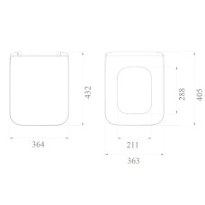 Сиденье для унитаза с микролифтом Boheme Vogue 946