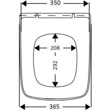 Сиденье для унитаза Roca Debba 8019D0004