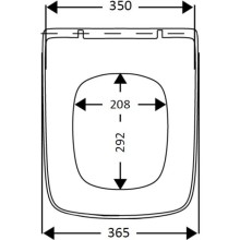 Сиденье для унитаза с микролифтом Roca Debba ZRU9302826