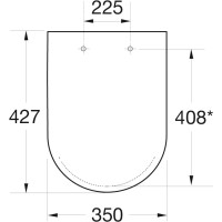 Сиденье для унитаза с микролифтом Roca The Gap 801732004