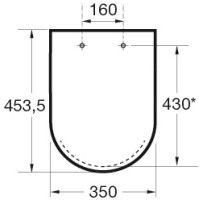 Сиденье для унитаза с микролифтом Roca The Gap 801472004