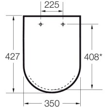 Сиденье для унитаза Roca The Gap 801730004