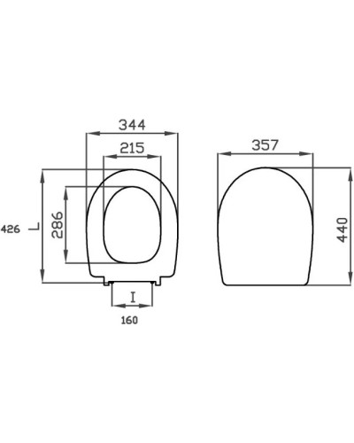Сиденье для унитаза Roca Victoria Nord ZRU9000101