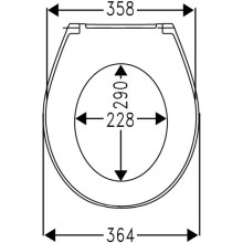 Сидение для унитаза с микролифтом Roca Victoria Nord ZRU9302919