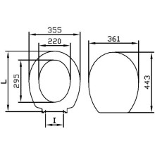 Сидение для унитаза с микролифтом Roca Victoria Nord ZRU9302627