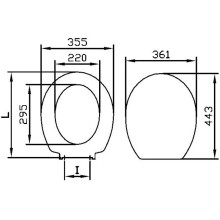 Сидение для унитаза с микролифтом Roca Victoria Nord ZRU9000103