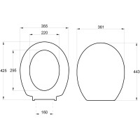 Сиденье для унитаза Roca Victoria ZRU8013900