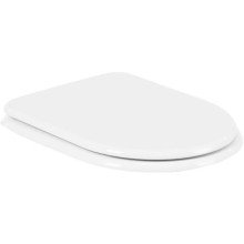 Сидение белое с механизмом Soft Close петли бронза Cezares King Palace CZR-T-163-M-S-Br