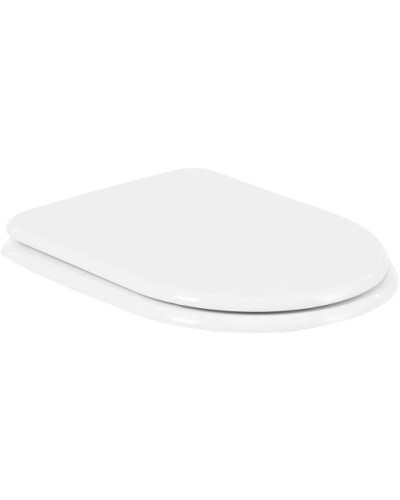 Сидение белое с механизмом Soft Close петли бронза Cezares King Palace CZR-T-163-M-S-Br