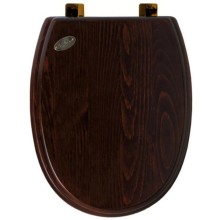 Сиденье с микролифтом для унитаза Simas Arcade AR009noce/br