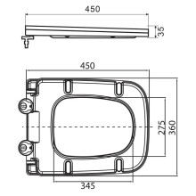 Сиденье для унитаза с микролифтом BelBagno Ardente-C BB3202SC-MB