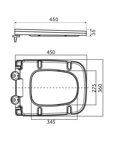 Сиденье для унитаза с микролифтом BelBagno Ardente-C BB3202SC-MB