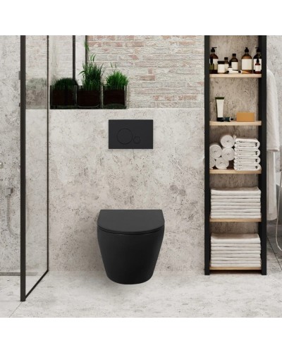 Сиденье для унитаза с микролифтом BelBagno Colorato BB062SC-MB