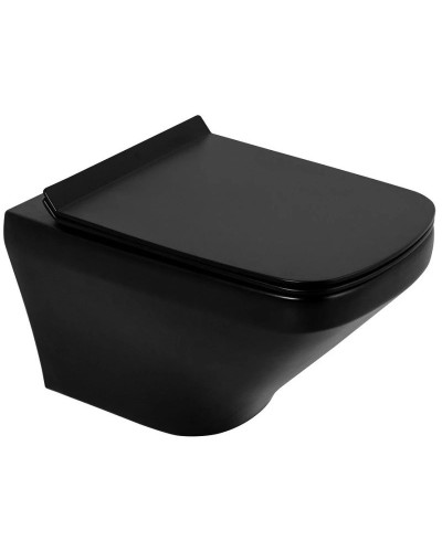 Сиденье для унитаза с микролифтом BelBagno Sela BB3201SC-MB