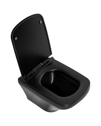 Сиденье для унитаза с микролифтом BelBagno Sela BB3201SC-MB