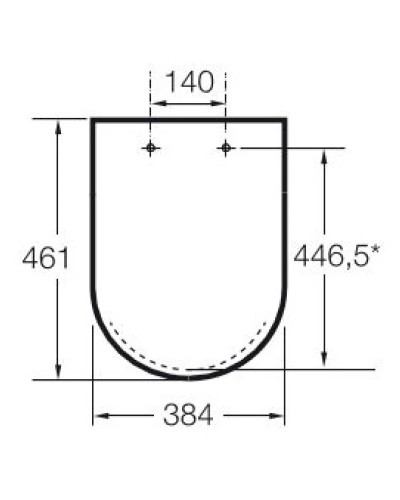 Сиденье для унитаза с микролифтом Roca Beyond 801B8264B