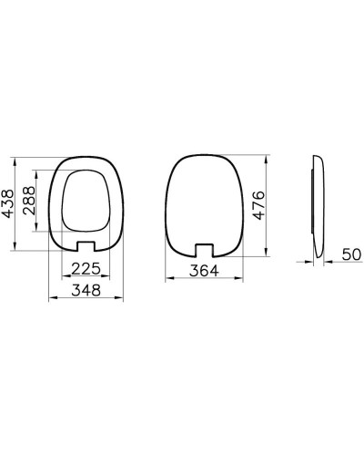 Сиденье для унитаза с микролифтом VitrA Plural 126-001-009