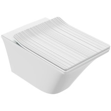 Сиденье для унитаза с микролифтом Jacob Delafon Grands Boulevards E23433-00-WMT