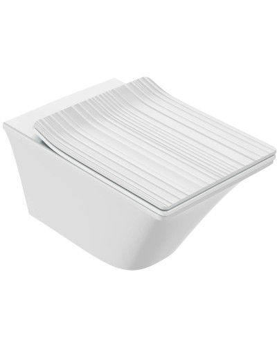 Сиденье для унитаза с микролифтом Jacob Delafon Grands Boulevards E23433-00-WMT