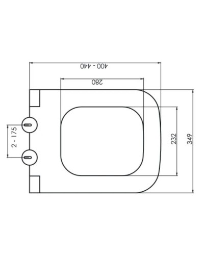 Сиденье для унитаза с микролифтом Boheme Bello 975-W