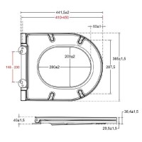 Сиденье для унитаза с микролифтом Allen Brau Fantasy 4.11005.31